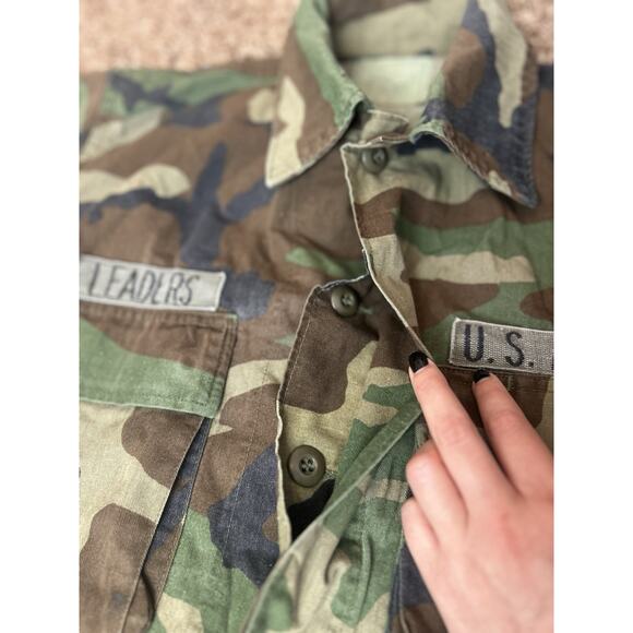 U.S. Army Woodland Camouflage Battle Dress Adult Uniform 82nd Airborne Division - Picture 11 of 14